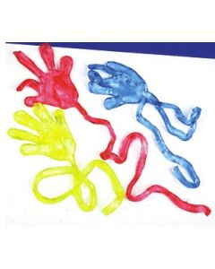 STICKY HAND TOYS - 1 HAND, 7 STRING - 72/PACK