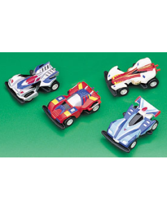 PULL-BACK RACE CARS - 2-1/2 - 12/PACK