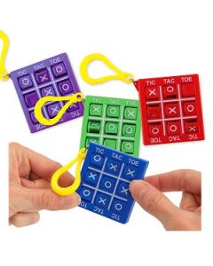 TIC-TAC-TOE GAMES - NEON - 2 - 24/PACK