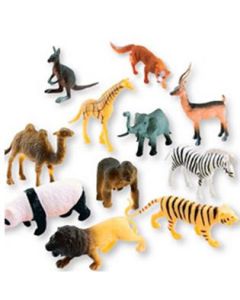 ZOO ANIMALS ASSORTMENT - 1-1/4 - 2-3/4 - 144/PACK