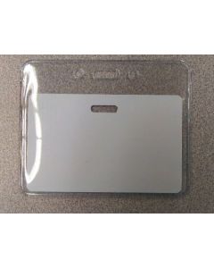 NAME BADGE PLASTIC HOLDER - HORIZONTAL - NB-PLASTICPOUCH