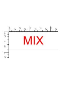 STAMP - SELF-INKING - 7/8 X 2-3/8 - MIX - P4913MIX-R