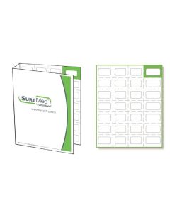 CARD - 7X 4 BI-FOLD - PEFORATED - COLD SEAL - LARGE - 250/CASE
