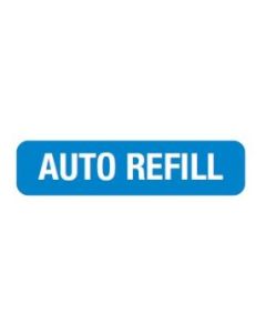 WARNING LABEL - 1-9/16” X 3/8” - AUTO REFILL