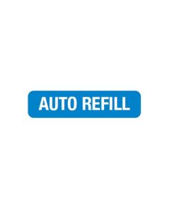WARNING LABEL - 1-9/16” X 3/8” - AUTO REFILL - PM1AUTOREFILL