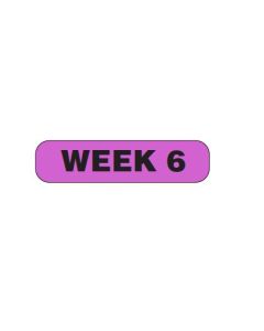 WARNING LABEL - 1-9/16” X 3/8” - WEEK 6