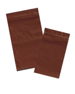 RECLOSABLE ZIP BAG - AMBER - 2-1/2 X 9 - 2 MIL - 1000/CASE - Q200