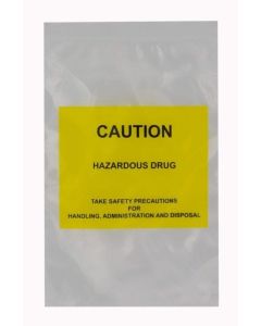 Q995 BAG CAUTION HAZARDOUS DRUG 4 X 6 - 2ML - 1000/CASE - Q995