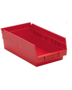 ECONOMY SHELF BIN - RED