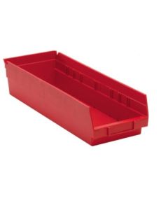 ECONOMY SHELF BIN -RED
