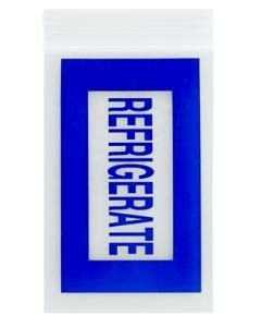 RECLOSABLE ZIP BAG - REFRIGERATE - 4 X 6 - 2 MIL - 100/PACK - RDQ19-PK