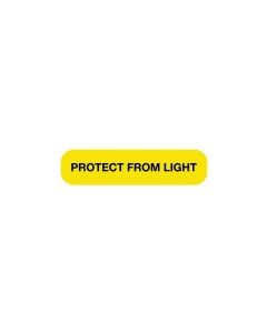 LABEL PROTECT FROM LIGHT 1 5/8 X 3/8 - RXA1263