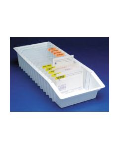 PRESCRIPTION ORGANIZER - INTERCHANGEABLE DIVIDERS - 20 X 8 X 4 - RXORG