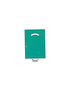 POLY MERCHANDISE BAGS - 15 X 18 X 4 - SUPER GLOSS - TEAL - 500/CASE - SG-15184TEAL