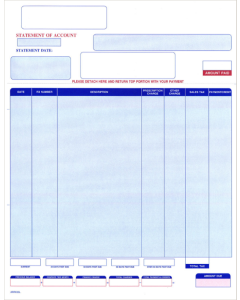 LASER STATEMENT -  ACCOUNTS RECEIVABLE - RX30 SOFTWARE - STATEONRX30-J