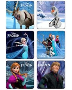 STICKERS - DISNEY FROZEN - 2-1/2 - 75/PACK - STM1541