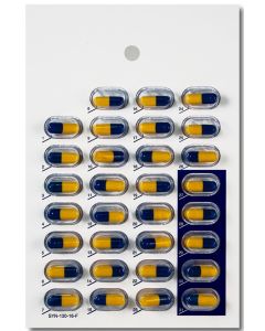CARD AND BLISTER - 31 DAY SINGLE DOSE - CALENDAR - SYNMED-FRONT - 500/CASE - SYN130-16-31L-J