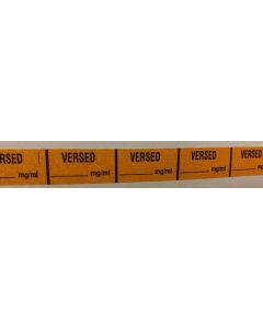 ANESTHESIA TAPE - 1/2 X 500 - VERSED____MG/ML - TA213-J
