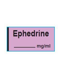 ANESTHESIA TAPE: EPHEDRINE 1/2" X 500" - TA282