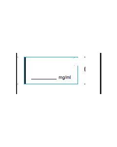 ANESTHESIA TAPE - BLANK WHITE MG/ML - 1/2 X 500 - TA3219