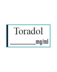 ANESTHESIA TAPE: TORADOL 1/2 X 500 - TA3223