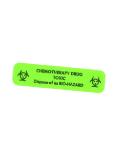LABEL - 1/2 X 2 - CHEMOTHERAPY DRUG TOXIC - TLTCW13