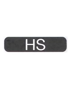 LABEL - 1-9/16 X 3/8 - TIME OF DAY - HS - TIME-HS