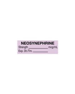 ANESTHESIA TAPE NEOSYNEPHRINE MCG/ML - TJ086