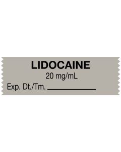 TJ1502 ANESTHESIA TAPE LIDOCAINE 20 MG/ML