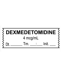 ANESTHESIA TAPE DEXMEDETOMIDINE 4MCG/ML