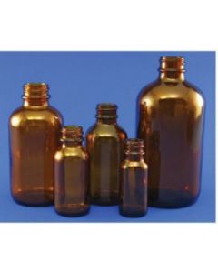 7555 BOSTON ROUND AMBER 250 ML