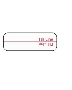LABEL - 1-1/2 X 1/2 - DOSE FILL LINE