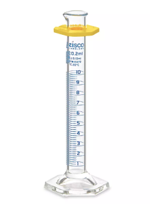 GRADUATED CYLINDER - GLASS - 10 ML