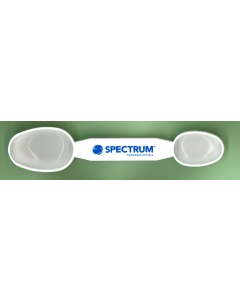 1 TSP & 1/2 TSP TWIN SPOONS  WITH NO IMPRINT - UP1007