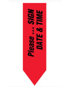 UQ459 SPACE SAVER FLAG - 2 X 9/16