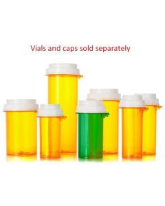 SECURE SELECTAB VIAL - WITHOUT CAP - AMBER - 60 DRAM - V8160