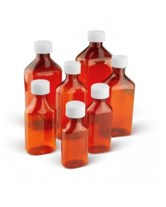SECURE LIQUID OVALS - WITH CHILD RESISTANT CAP - 16 OZ - V8216