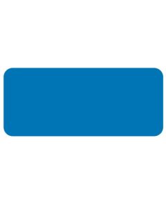VC204 RECTANGLE BLUE VINYL 7/8 x 3/8