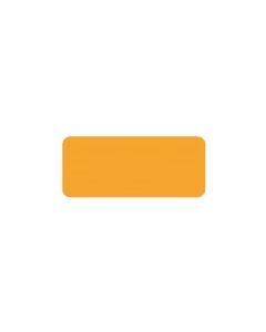 RECTANGLE ORANGE VINYL 7/8 X 3/8