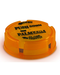 BERRY FRIENDLY & SAFE CHILD-RESISTANT CAP - AMBER - 30/40/60 DRAM - VFSCR30