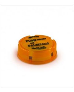 BERRY FRIENDLY & SAFE CHILD-RESISTANT CAP - AMBER - 20 DRAM