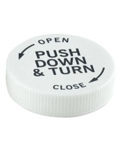 SECURE ADVANTAGE CHILD RESISTANT CAP - 30/40/60 DRAM - VSASCR30