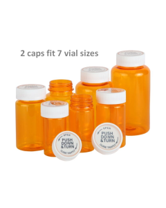 SECURE PACKER CAP - DUAL PURPOSE - 20/75 DRAM - VSKDP20