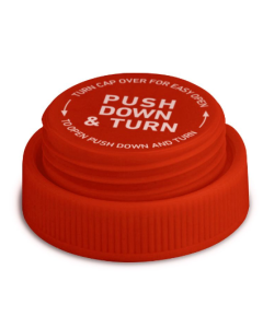 SECURE ADVANTAGE DUAL PURPOSE CAP - RED - 30/40/60 DRAM