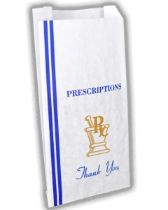 STOCK - THANK YOU - 5 X 2 X 10 - RX BAG - 23
