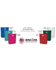 POLY MERCHANDISE BAGS - 12 X 3 X 18 - 500/CASE