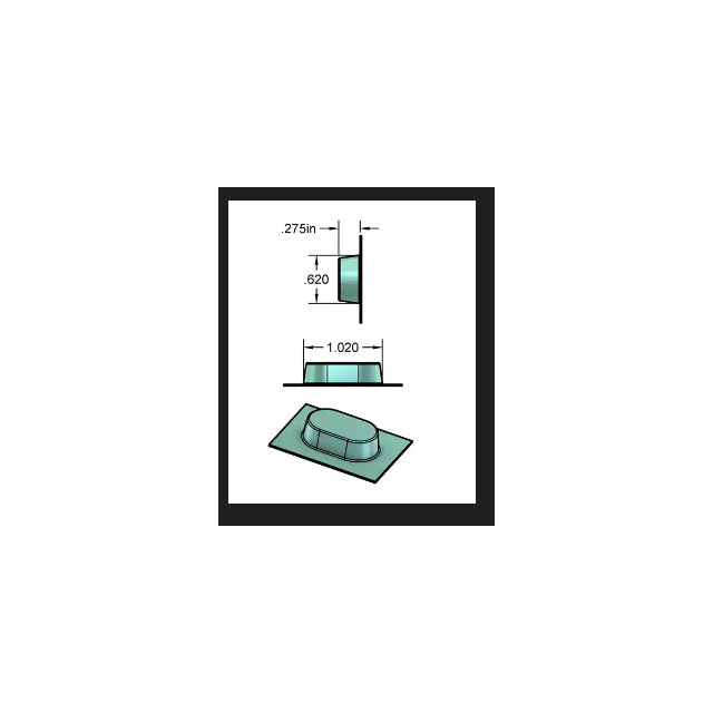 SMALL 28 DOSE PVC (CLEAR) BLISTER 1000/CASE - 200-28S-PVC