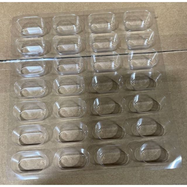 LARGE 31 DOSE PVC CLEAR BLISTER - 1000/CASE - 200-31L-PVC-J