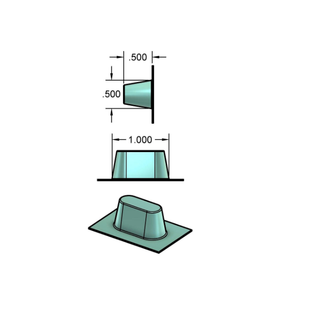 LARGE 31 DOSE UD BLISTER - 1000/CASE - 201-31L-1000-J