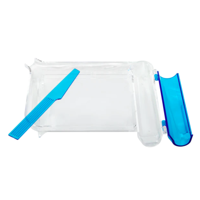 LEFT-HANDED PILL COUNTING TRAY WITH SPATULA - 22512-LH